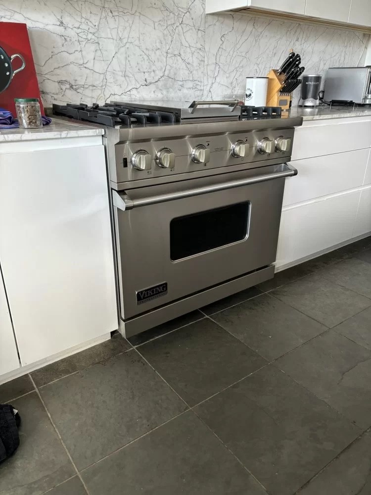Viking range prepared for diagnosis